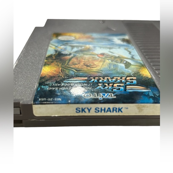 Vintage Nintendo Entertainment System NES Sky Shark Video Game - Picture 3 of 3